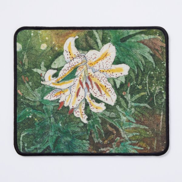Item preview, Lily Watercolor Batik designed and sold by The Elderberry Blossom.