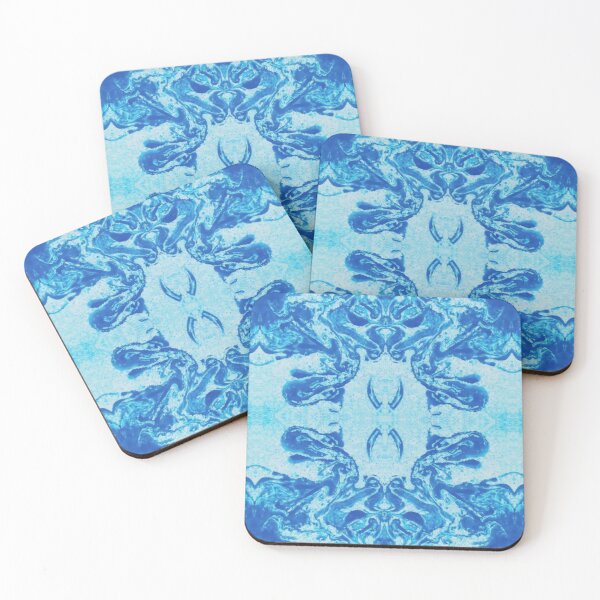 Item preview, BLUE WATERCOLOR ABSTRACTION designed and sold by AESNNARTE.
