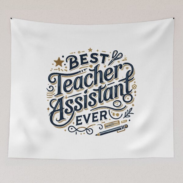 Aperçu de l'œuvre Meilleur assistant enseignant de tous les temps - Appréciation TA créée et vendue par TeesYouWant.
