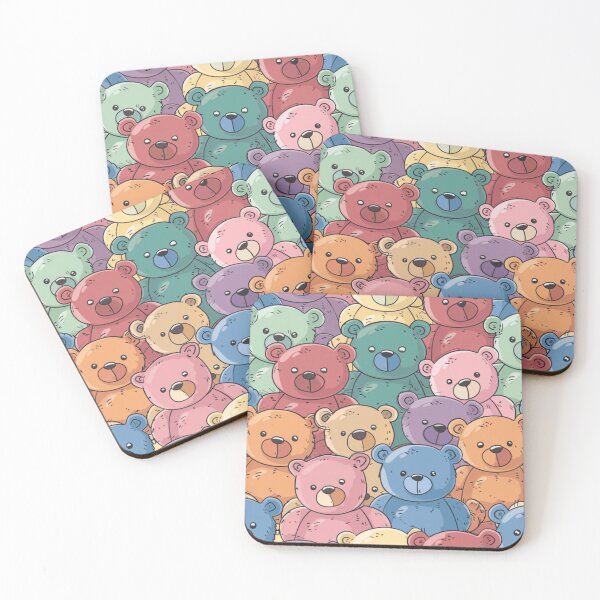 Item preview, Colorful Teddy Bears designed and sold by punintended007.