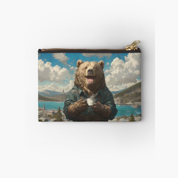 Item preview, Victorian Style Bear with Coffee designed and sold by Christian Weiss.