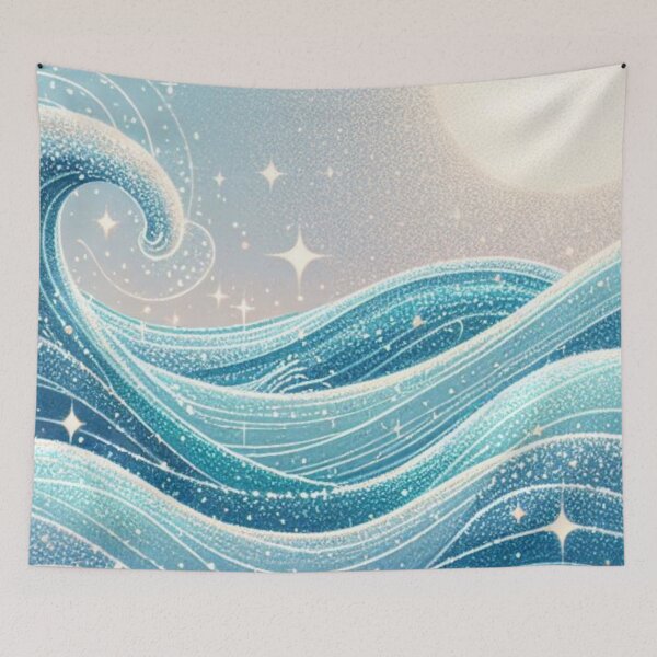 Item preview, Celestial Ocean Dreams designed and sold by LyssasMindArt.