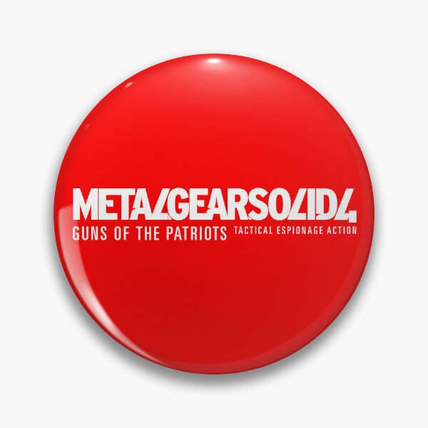 Item preview, MGS4 Logo designed and sold by Design-By-Dan.