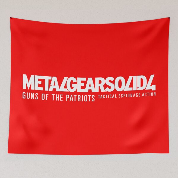 Item preview, MGS4 Logo designed and sold by Design-By-Dan.