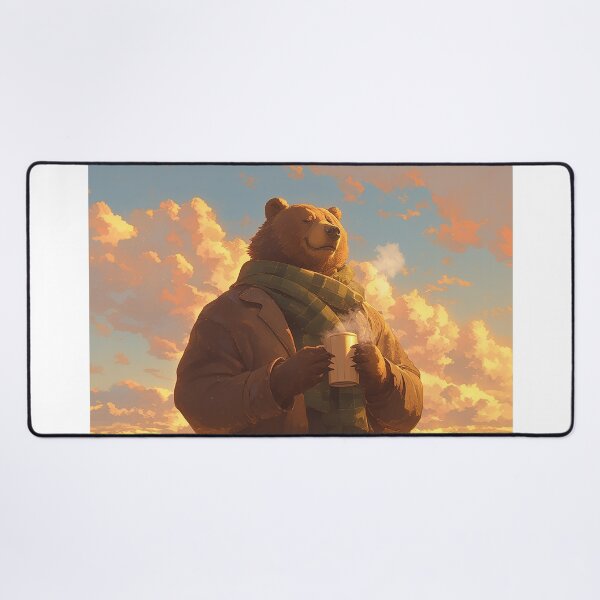 Item preview, Victorian Style Bear with Coffee designed and sold by Christian Weiss.