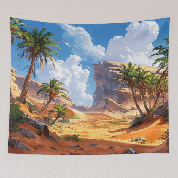 Item preview, Fantasy Landscape - Beautiful Desert Scenery designed and sold by Lumaria Designs.