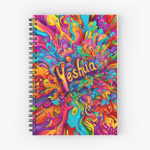 Item preview, Yeshua Psychedelic Swirling Retro Design designed and sold by No1Equestrian.