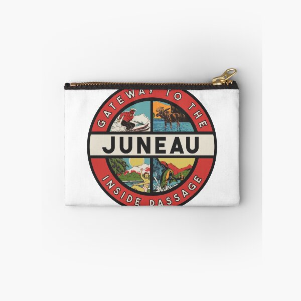 Item preview, Juneau Alaska Vintage Style Decal designed and sold by Decal Mania.