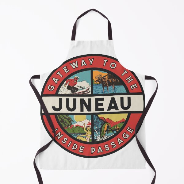 Item preview, Juneau Alaska Vintage Style Decal designed and sold by Decal Mania.