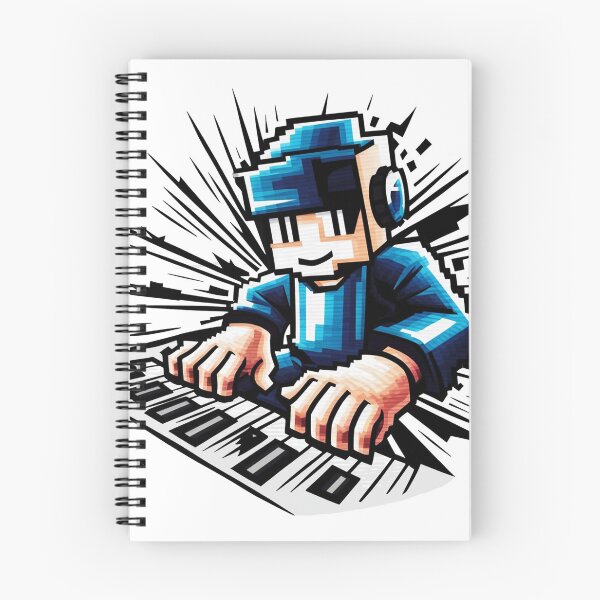 Item preview, Pianist Pixel Play designed and sold by NotesForMusic.