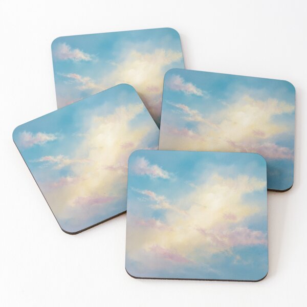 Item preview, Blue sky and Fluffy clouds designed and sold by McHashDesigns.