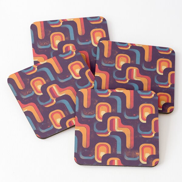 Item preview, Colorful Retro Motif | Seamless designed and sold by Unrooted.