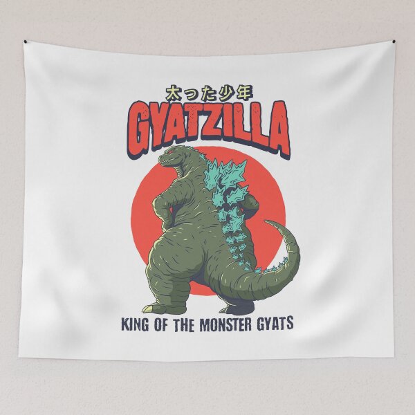 Item preview, Gyatzilla King Of The Monster GYATs Funny Kaiju designed and sold by petestyles.