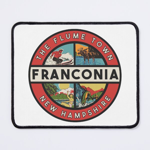 Item preview, Franconia New Hampshire Vintage Style Decal designed and sold by Decal Mania.