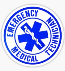 EMT Badge Sticker