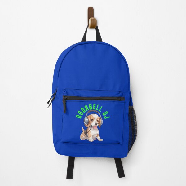 Item preview, Doorbell DJ Beagle | Funny Dog Art designed and sold by Graphlie.