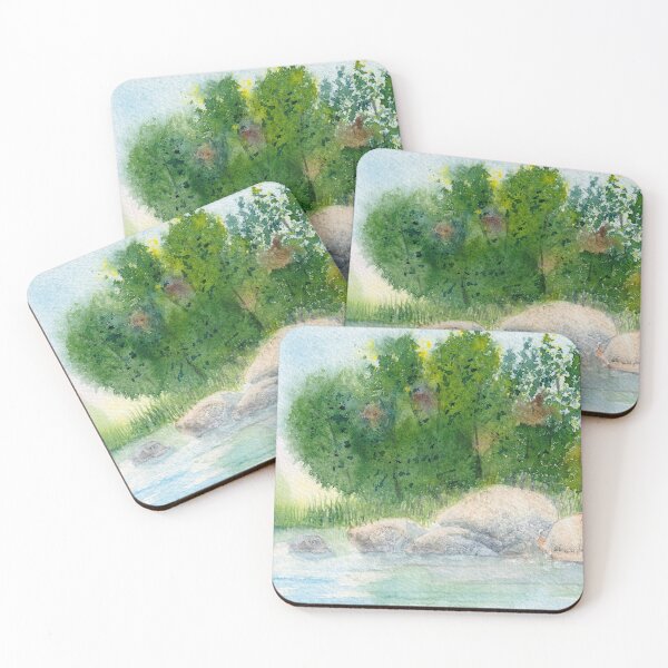 Item preview, Rocks in the River designed and sold by The Elderberry Blossom.