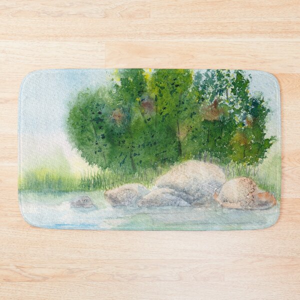 Item preview, Rocks in the River designed and sold by The Elderberry Blossom.