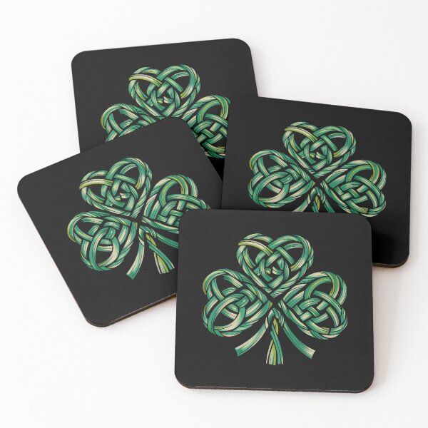 Item preview, Celtic Knots and Shamrock Abstract Design designed and sold by CELTIC-DESIGNS.