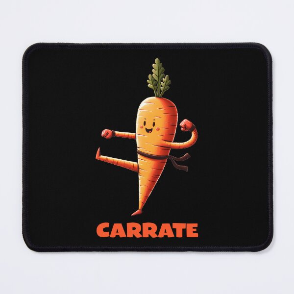 Item preview, Carrate Karate Carrot Cute & Funny Training Pun Teacher Trainee Trainor designed and sold by smartrocket.