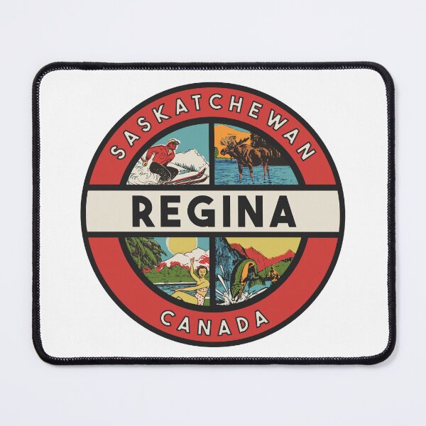 Item preview, Regina Saskatchewan Vintage Style Decal designed and sold by Decal Mania.