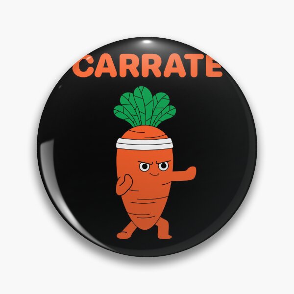 Item preview, Carrate Karate Carrot Cute & Funny Training Pun Teacher Trainee Trainor designed and sold by smartrocket.