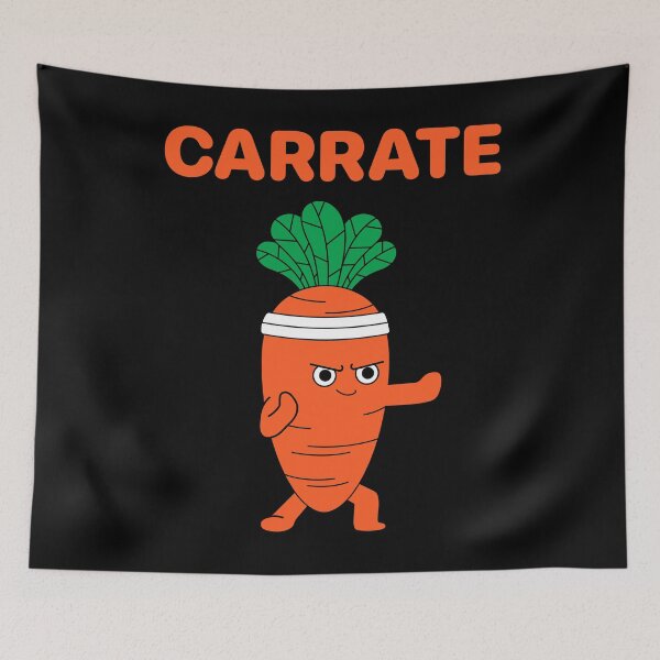 Item preview, Carrate Karate Carrot Cute & Funny Training Pun Teacher Trainee Trainor designed and sold by smartrocket.