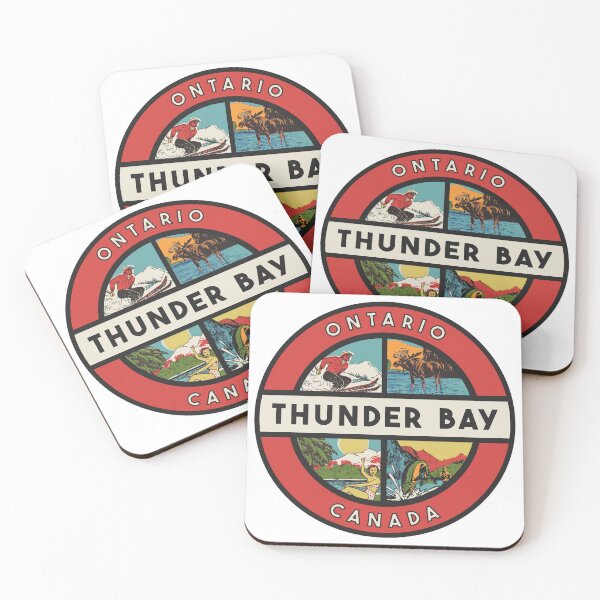 Item preview, Thunder Bay Ontario Vintage Style Decal designed and sold by Decal Mania.