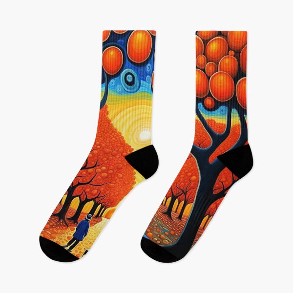 Item preview, Couple walking their dog in Orange grove designed and sold by George Hutton Hunter.