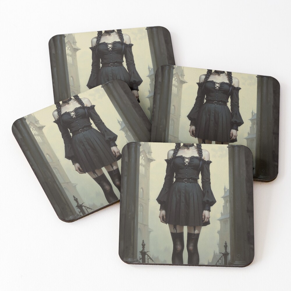 Item preview, Coasters (Set of 4) designed and sold by EnticingAI.