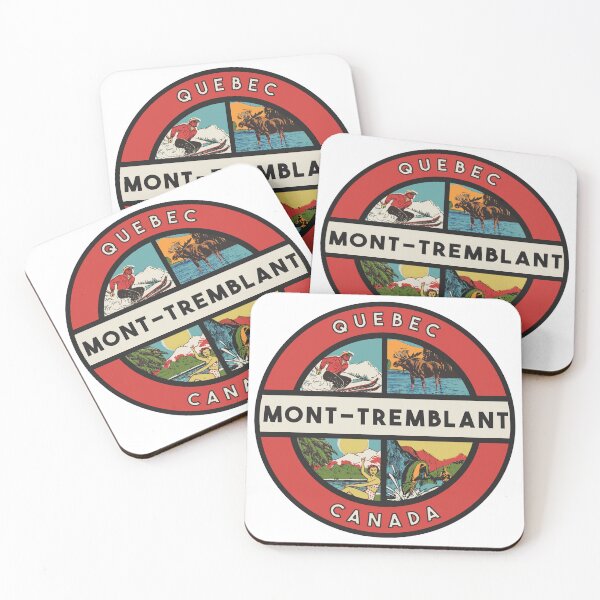 Item preview, Mont-Tremblant Quebec Vintage Style Decal designed and sold by Decal Mania.