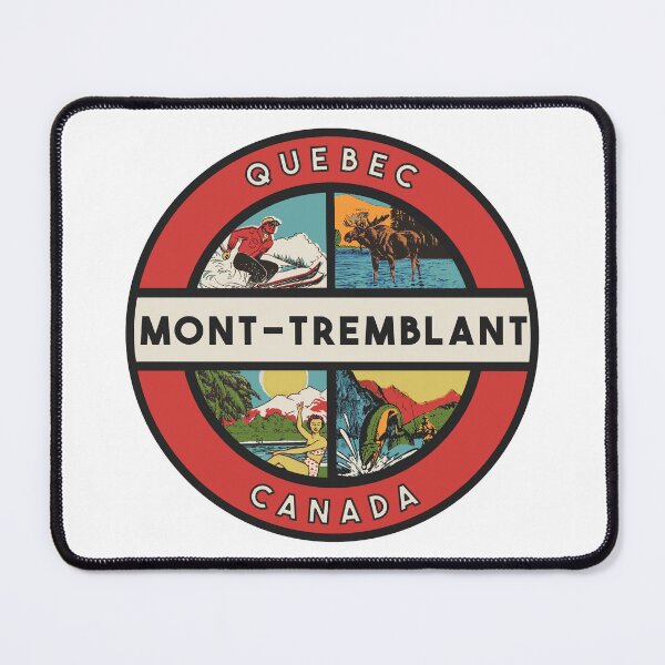 Item preview, Mont-Tremblant Quebec Vintage Style Decal designed and sold by Decal Mania.