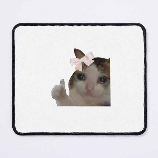 Item preview, Coquette Everything’s Good Cat designed and sold by CrunchyLunchBox.
