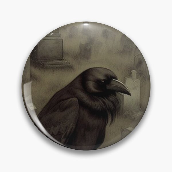 Item preview, Haunting Gothic Crow Scene designed and sold by TheDarkWardrobe.