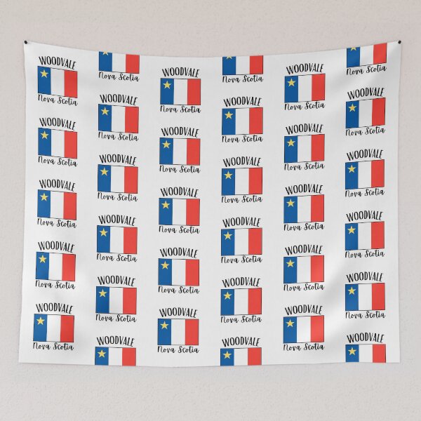 Item preview, Woodvale Acadian Flag designed and sold by neesheew.