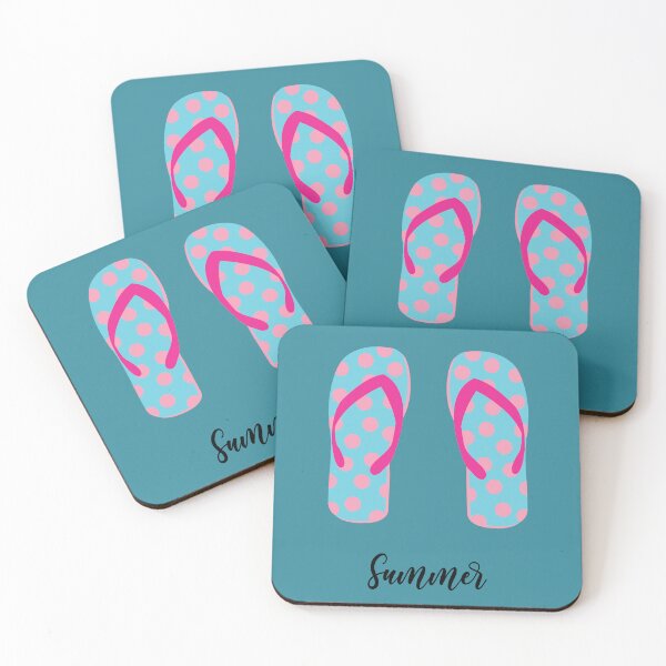 Item preview, AA0064A - Flip flops with dots designed and sold by LionsHut.