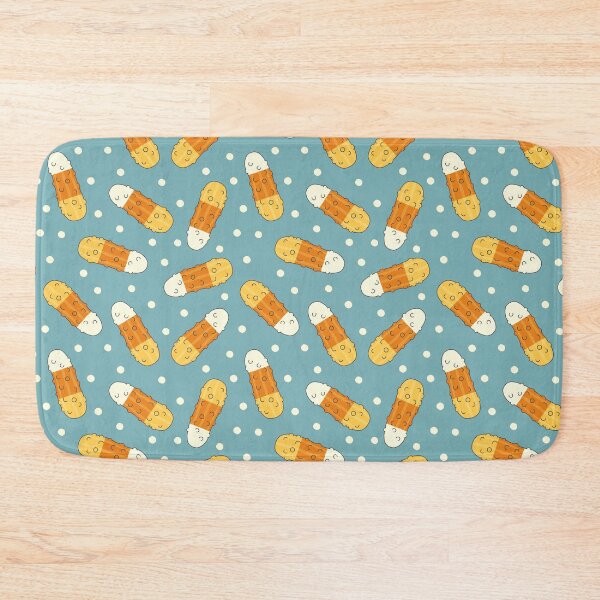 Item preview, candy corn pickles - teal designed and sold by littlearrow.