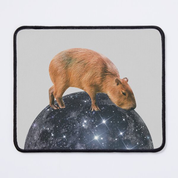Item preview, Capybara on the Moon designed and sold by mgro-art.