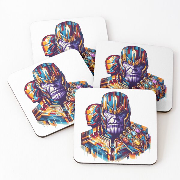 Item preview, Marvelous Ironthanos T-shirt, Comics, Sticker designed and sold by Mehmet Hanifi Ekşi.