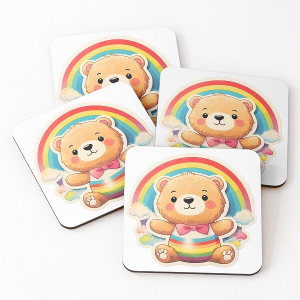 Item preview, Teddy Bear Rainbow designed and sold by jinmommyonline.