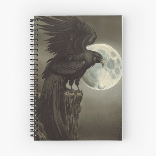 Item preview, Haunting Gothic Crow Scene designed and sold by TheDarkWardrobe.