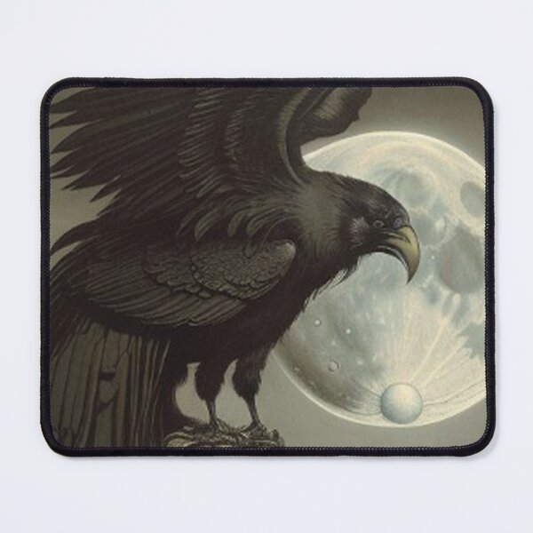 Item preview, Haunting Gothic Crow Scene designed and sold by TheDarkWardrobe.