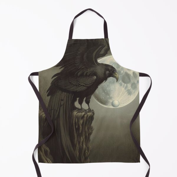 Item preview, Haunting Gothic Crow Scene designed and sold by TheDarkWardrobe.