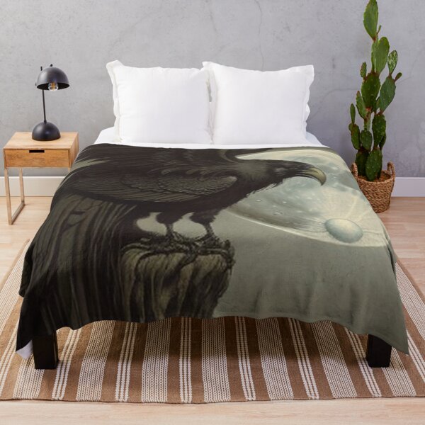 Item preview, Haunting Gothic Crow Scene designed and sold by TheDarkWardrobe.