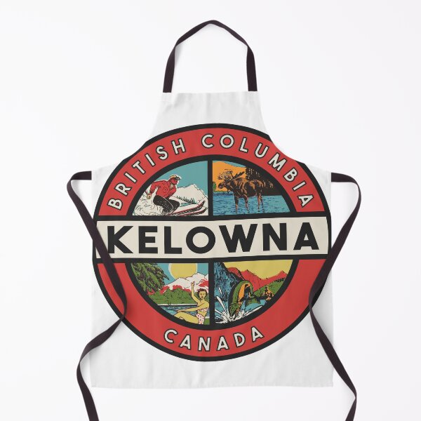 Item preview, Kelowna BC Vintage Style designed and sold by Decal Mania.