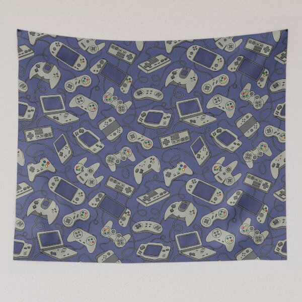 Item preview, Game on (Blue) designed and sold by Studio Vickn.