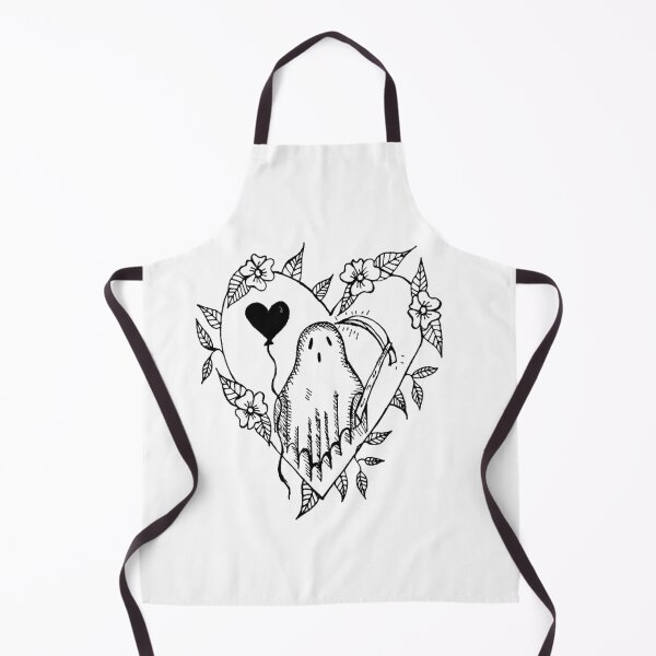 Item preview, Heart Ghost With Scythe And Ballon designed and sold by KayTurtless.