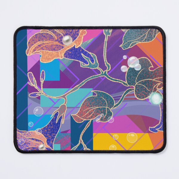 Item preview, Floral Geometric Fusion designed and sold by tinkeybabes.