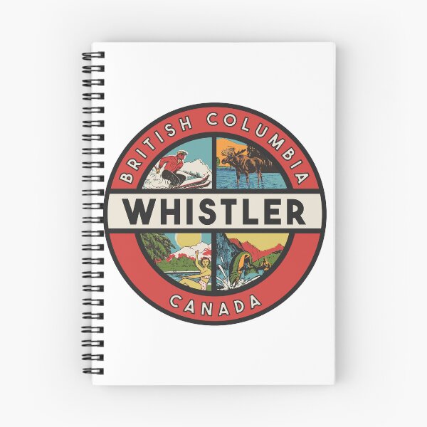 Item preview, Whistler BC Vintage Style designed and sold by Decal Mania.