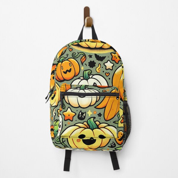 Item preview, Cartoon Pumpkins Pattern designed and sold by InsanseCreation.